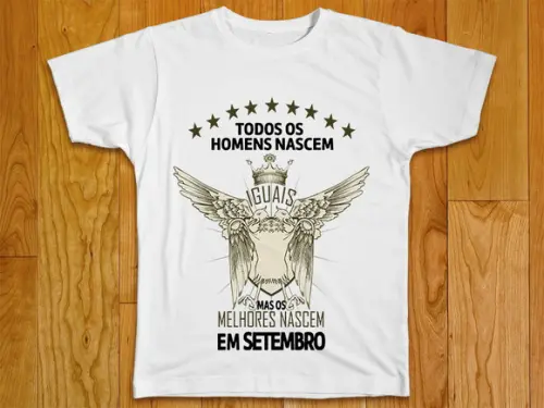 Camiseta Todos Os Homens Nascem Iguais