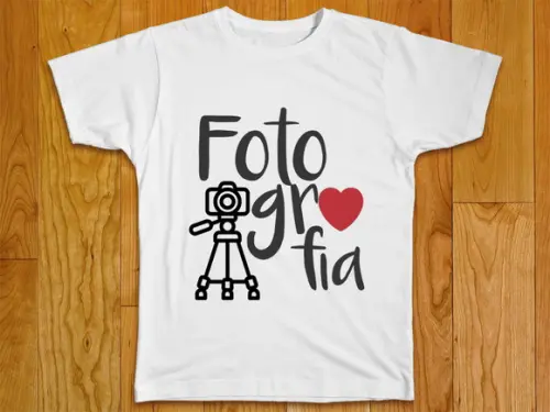 Camiseta Profissão Fotografia