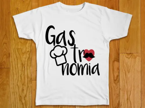 Camiseta Profissão Gastronomia