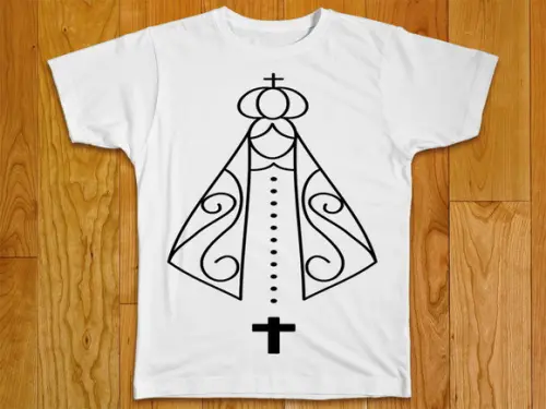 Camiseta Religiosa Nossa Senhora