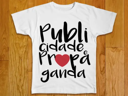 Camiseta Profissão Publicidade e Propaganda