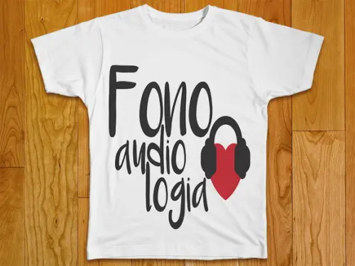 Camiseta Profissão Fonoaudiologia