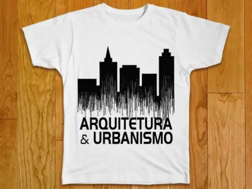 Camiseta Profissão Arquitetura e Urbanismo