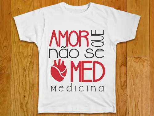 Camiseta Profissão Medicina