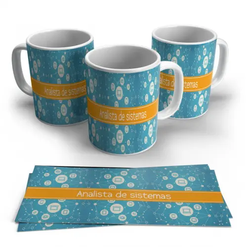 Caneca Profissão Analista de Sistemas
