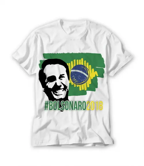 Camiseta Bolsonaro 2018