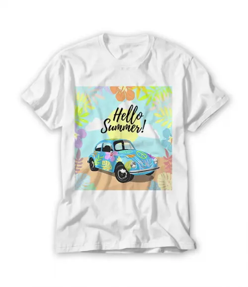 Camiseta Hello Summer
