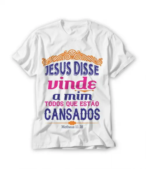 Camiseta Religiosa Jesus Disse