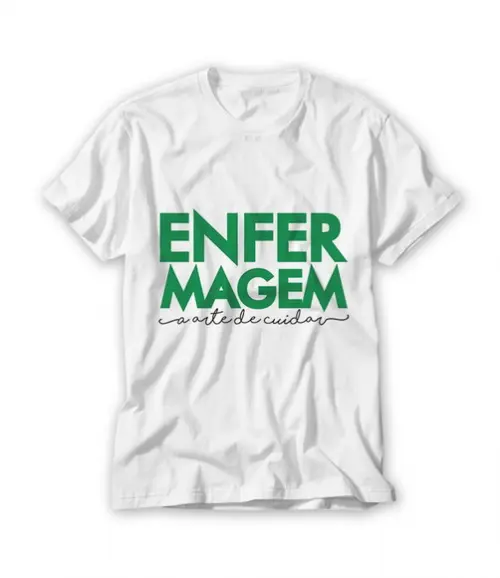 Camiseta Profissão Enfermagem