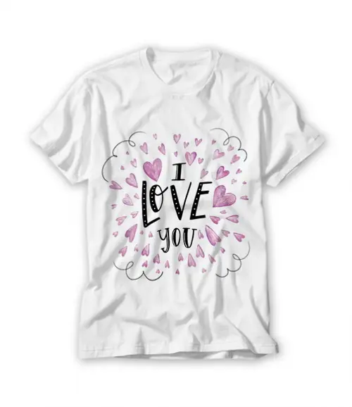 Camiseta I Love You