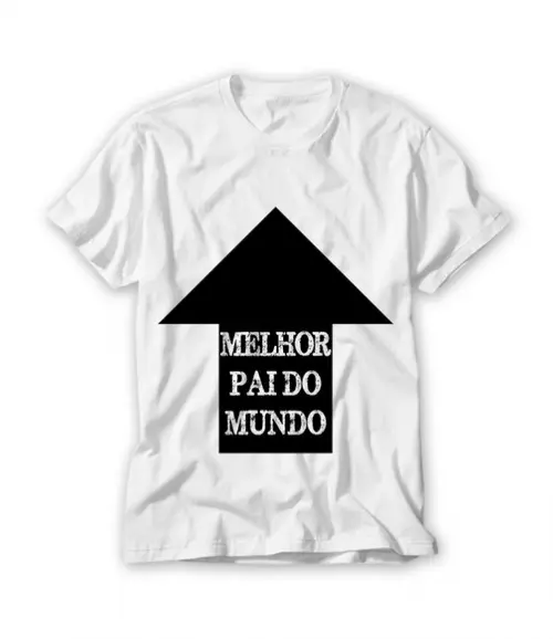 Camiseta Melhor Pai Do Mundo