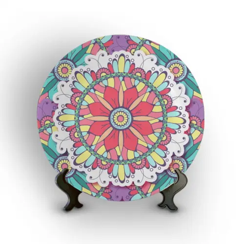 Prato Decorativo Mandala