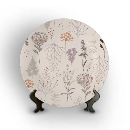 Prato Decorativo Floral