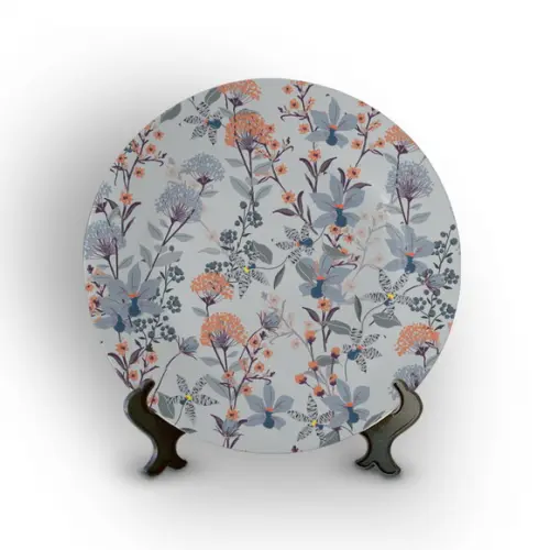 Prato Decorativo Floral