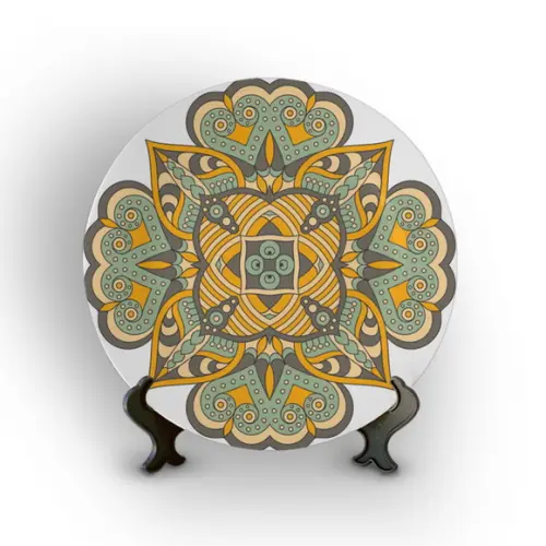 Prato Decorativo Mandala