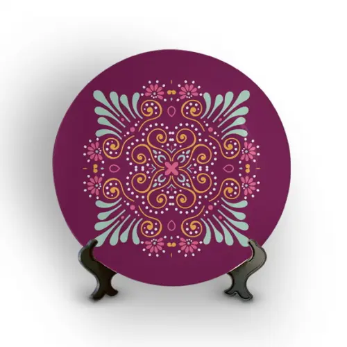 Prato Decorativo Mandala