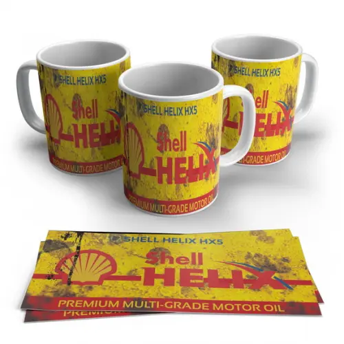 Caneca Retrô Lata de óleo