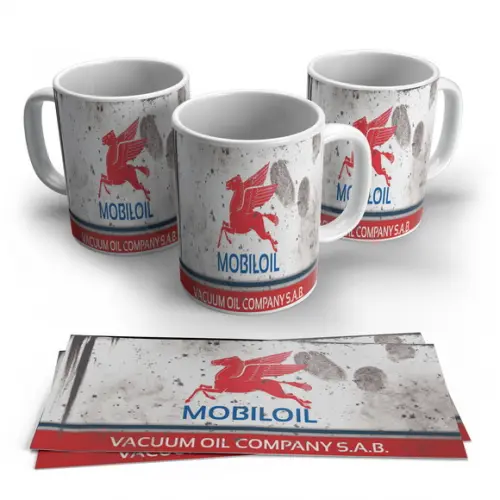 Caneca Retrô Lata de óleo