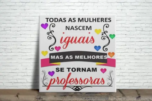 Azulejo Decorativo As Melhores Se tornam Professoras
