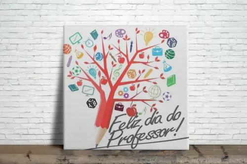 Azulejo Decorativo Feliz Dia do Professor