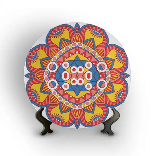 Prato Decorativo Mandala