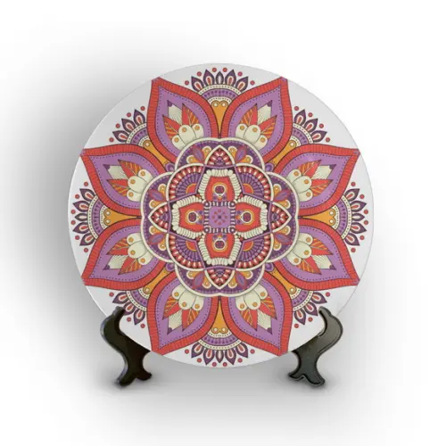 Prato Decorativo Mandala