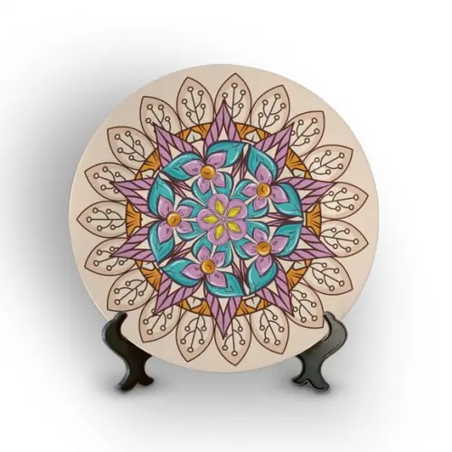 Prato Decorativo Mandala