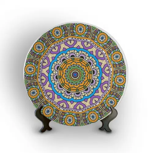Prato Decorativo Mandala