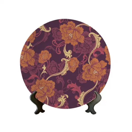 Prato Decorativo Floral