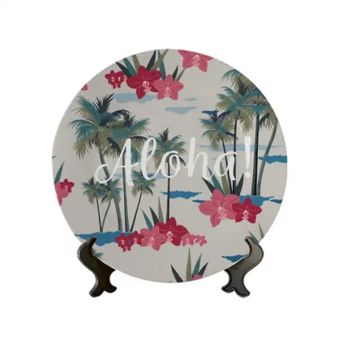 Prato Decorativo Aloha