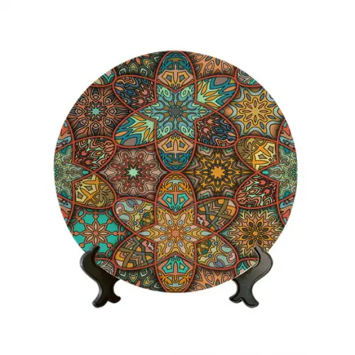 Prato Decorativo Mandala