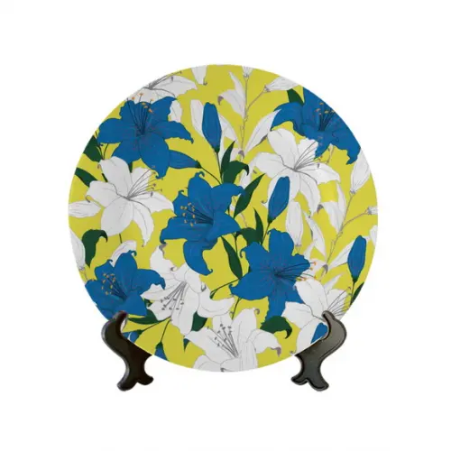 Prato Decorativo Floral