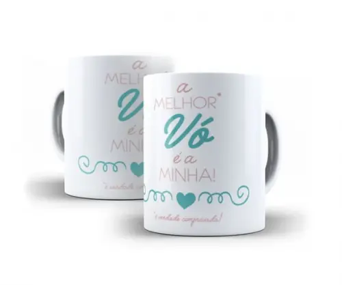 Caneca A Melhor Vó É A Minha