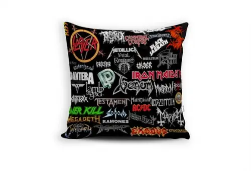 Almofada Bandas de Rock