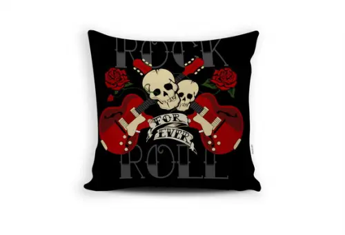 Almofada Rock Roll For Ever