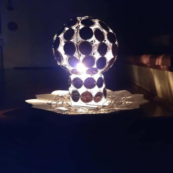 Luminária Árvore Upcycling