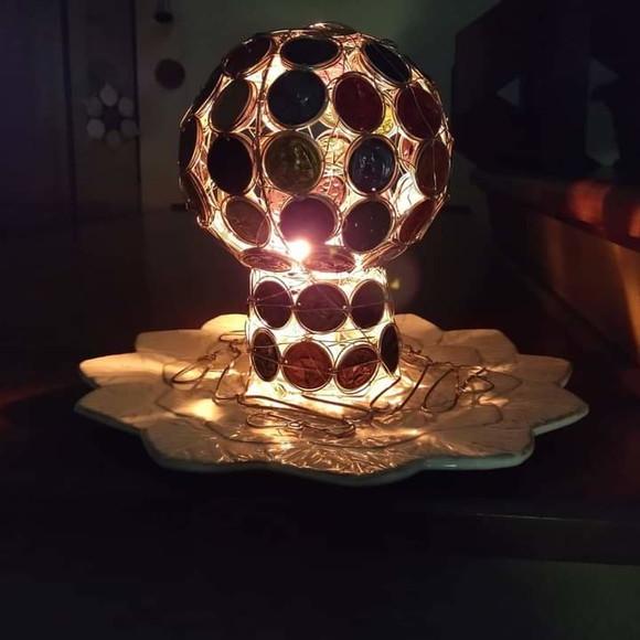 Luminária Árvore Upcycling