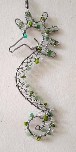 Suncatcher Cavalo-Marinho Verde