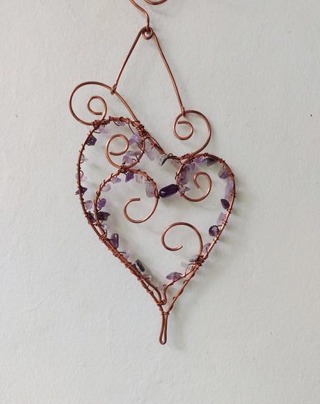 Suncatcher Coração Sinuoso