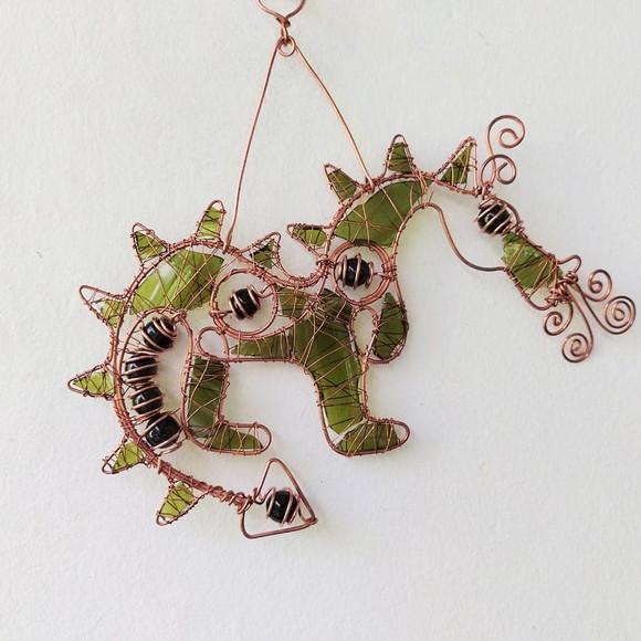 Suncatcher Dragão Upcycling