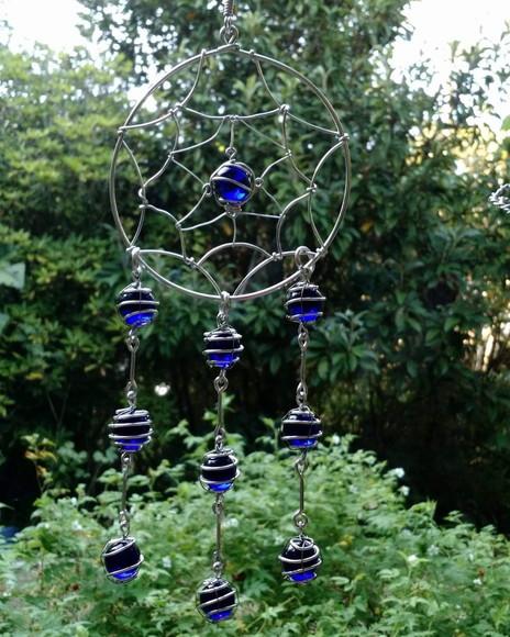 Suncatcher Filtro dos Sonhos azul