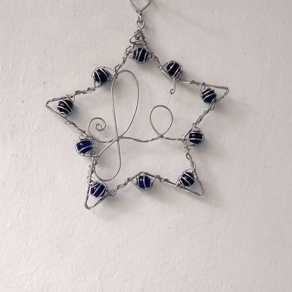 Suncatcher Fé azul