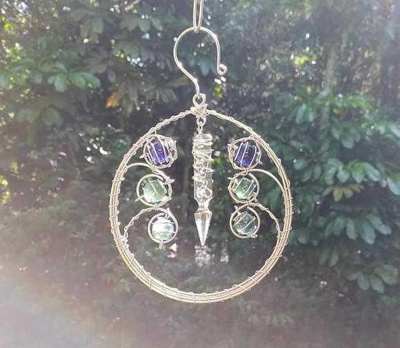 Suncatcher Mandala e Pingente