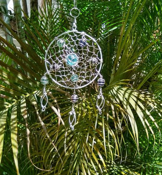Suncatcher Mandala Mix Filtro dos Sonhos Trançada