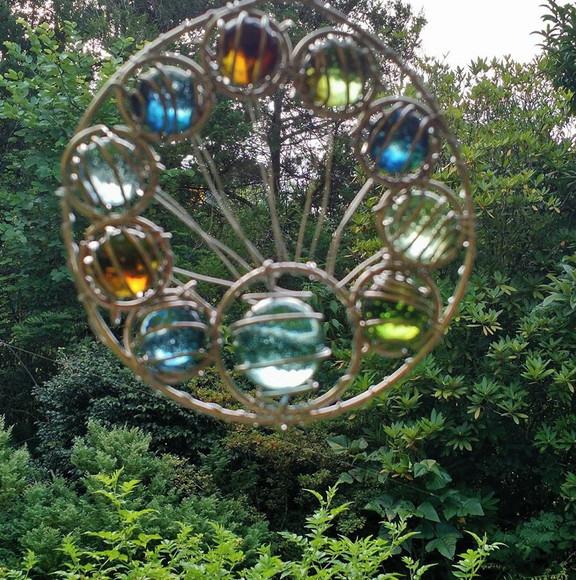 Suncatcher Cauda de Pavão Cor 1