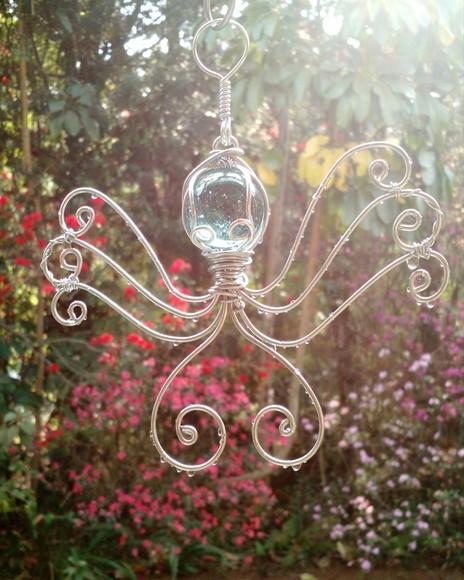 Suncatcher Polvo Verde Água