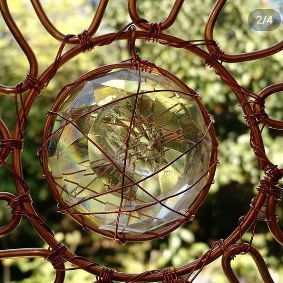Suncatcher Sun Em Cobre