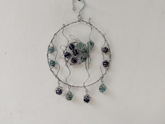 Suncatcher Tartaruga Azul
