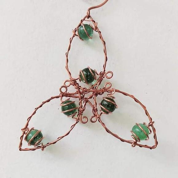 Suncatcher Trifecta em cobre