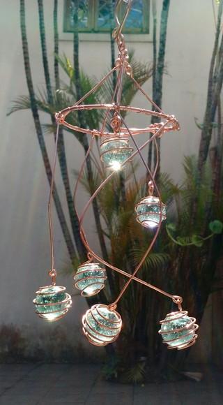 Suncatcher Whirl em cobre